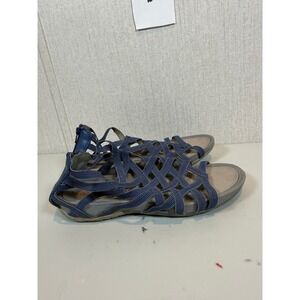 Baretraps 9.5M Samina Sandals Blue Strappy Casual Shoes Outdoor Hike Lightweight